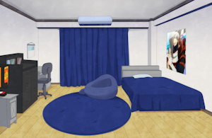 Nakatomi Kaemons Dorm Room