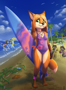 Surfer Fox