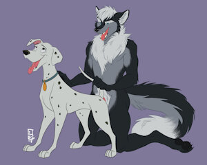 with Perdita - by Aerosaur83