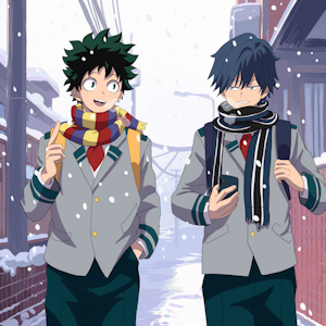 Nakatomi Kaemon and Izuku Midoriya