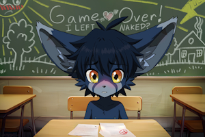 GAME OVER: I Went to school, NAKED?!