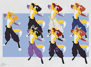 -Blazing Hearts- Kyo Kurama Designs
