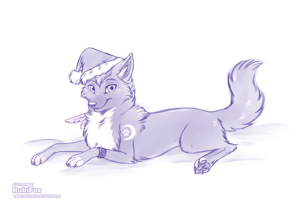 Christmas Dakota - Sketch
