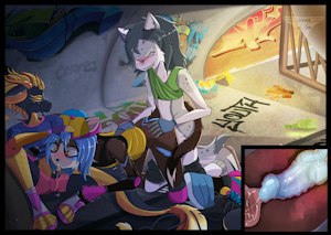 Hard practice at skate park YCH alt