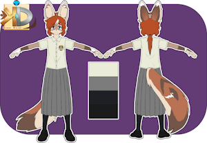 Evelyn Dawson [Sketch Page]-[Reference sheet]