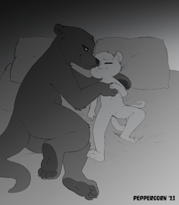 Wholesome cuddling
