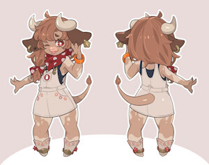 Commission-Commissioner's OC designed by me