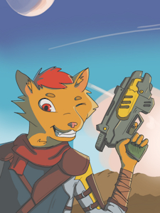 Byzantium Or Bust Baby! (birthday gift art)