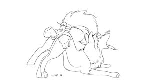 Aleu Animation WIP 4