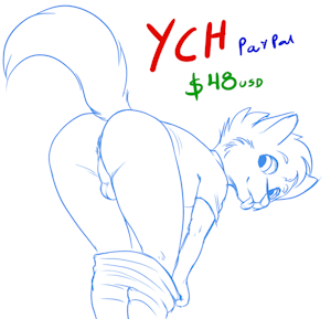 naughty puppy YCH