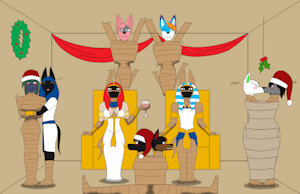 Mummified Christmas Party