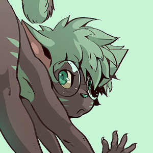 Nerdy cat