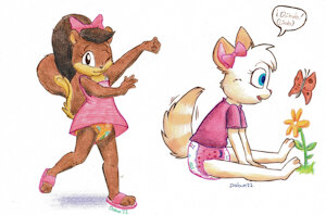Scanned drawings