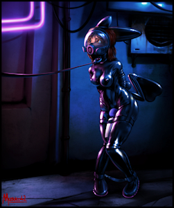 Lexi's Surprise Outing, Clear Visor Version (art)