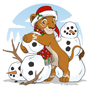 Ginger Builds a Snowman