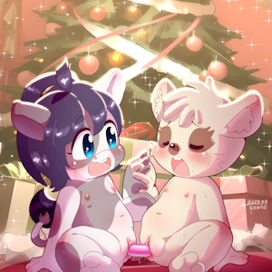 Christmas Stuffing (Art by Sanae)