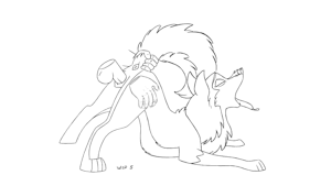 Aleu Animation WIP 5