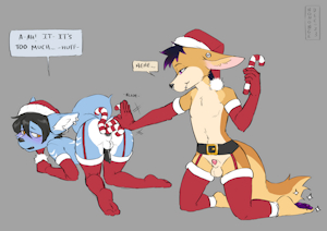 Christmasy Sepfy and Dubs