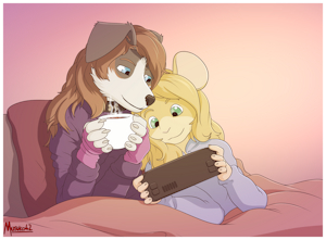 Aeth And Omega Christmas (art)