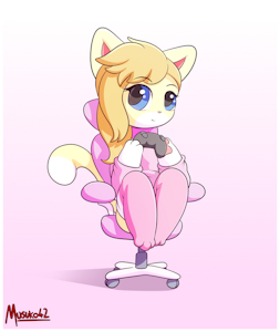 Gamer Kitty (art)