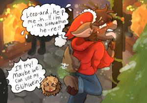 [$] A Deer Froze to a Pole