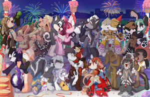 *YCH*_Making fireworks