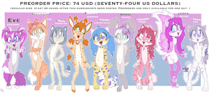 *ADOPTABLES*_Petite party animals