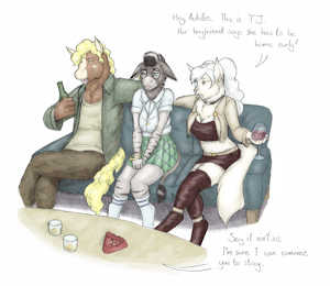 Boyfriends love - by Meowmere