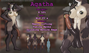 Meet Agatha, the pack mule ~♥