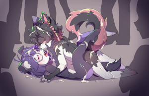Fusion and Aak Public Cum Sex