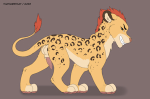 And here is my drawing of Emile! (NSFW)