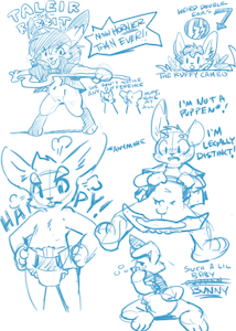 Year of the Rabbit Doodles!