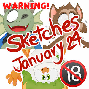 Sketches from January