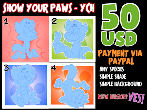 Show Your Paws - YCH