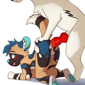 Playing with a doggie