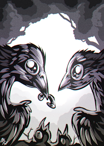 💀🐦