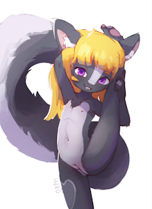Skunk Stretching