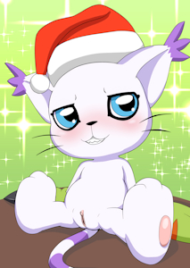 Christmas Gato (Lewd Variant)