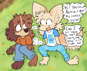 Lyra the Fennec Fox