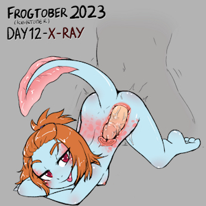 Frogtober 2023 ( +Kinktober ) Day 12 - X-ray