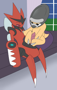 Shieldon def. Mega Scizor