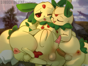 Lifmunk Gay cum mess after Threesome