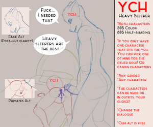 YCH - Heavy Sleeper