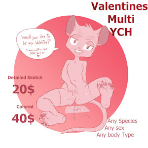 Naughty Valentines YCH (Open Slots)