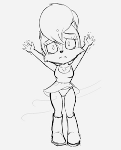 Sally sketches UWU