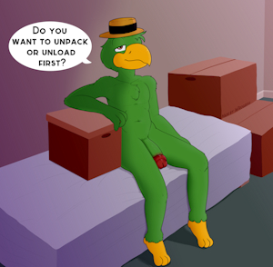 The new roommate