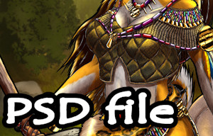 Madlaine Super PSD file