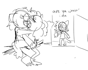 valentines day sketch dump/comic