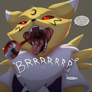 Big Hungry Kuro Renamon Pg 4