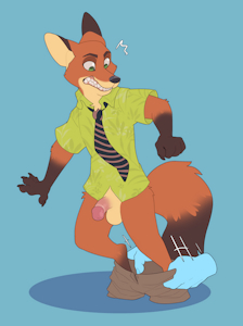 Nick Wilde pantsed!